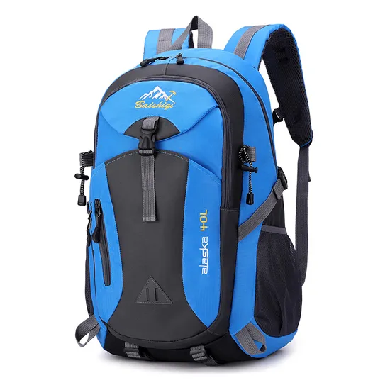 Polyester Outdoor Travel Climbing Large Capacity Hiking Backpack