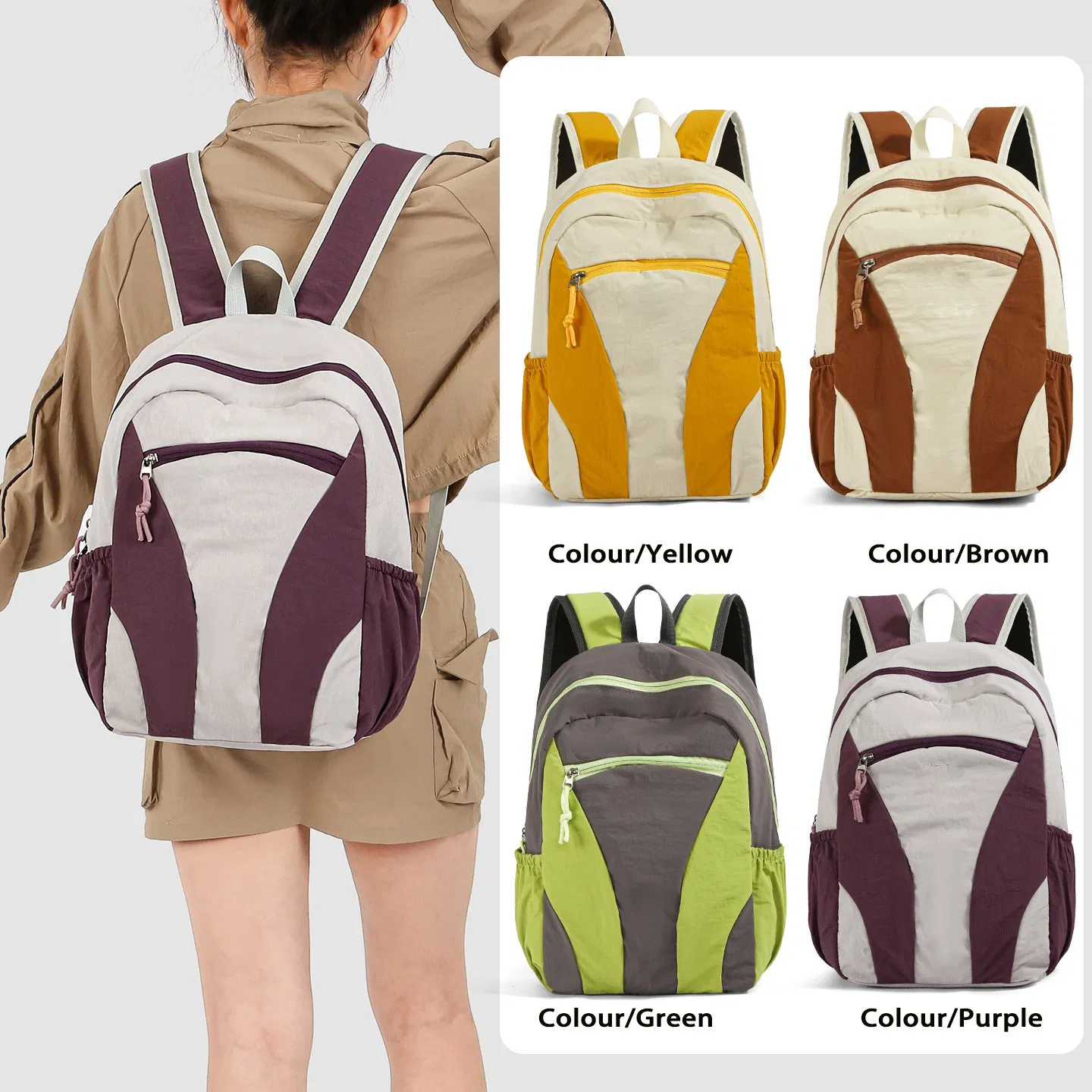 Versatile Outdoor Backpack Ideal for Hiking and Camping
