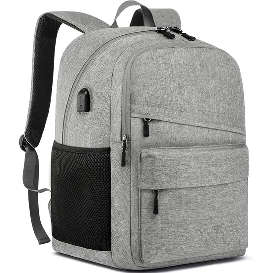  Teen Backpack, Computer Bag with 2 Compartments, Ergonomic Shoulder Straps, 15.6 Inch Laptop Sleeve